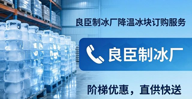 湖州降温冰块订购 良臣制冰厂直供快送