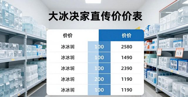大冰块批发厂家怎么选?湖州直供渠道靠谱吗