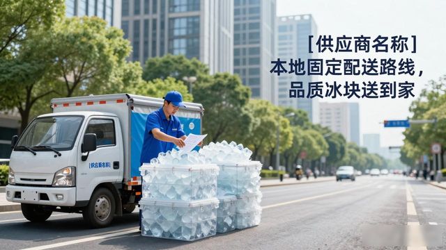 湖州食用冰块订购全攻略，品质保障送到家